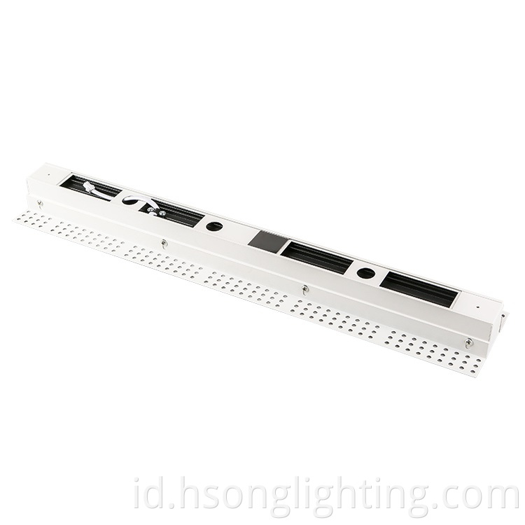 Linier linear linear reces tanpa trimless anti glare full watt hemat lamp store LED LED linear Lighting